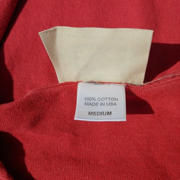 Fred Harvey Grand Canyon Womens M Shirt Red Kokopelli Long Sleeve Southwest AZ - Picture 3 of 7